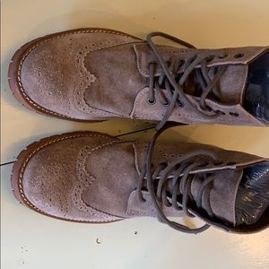 Studio INK Suede Wingtip Cowboy